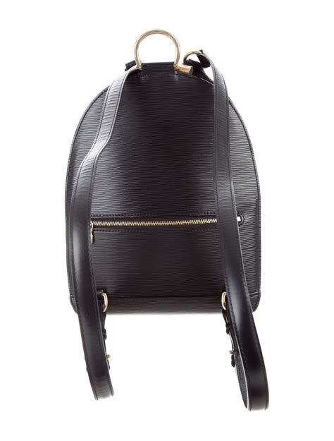 lv epi mabillon backpack|LOUIS VUITTON Epi Mabillon Backpack Black .